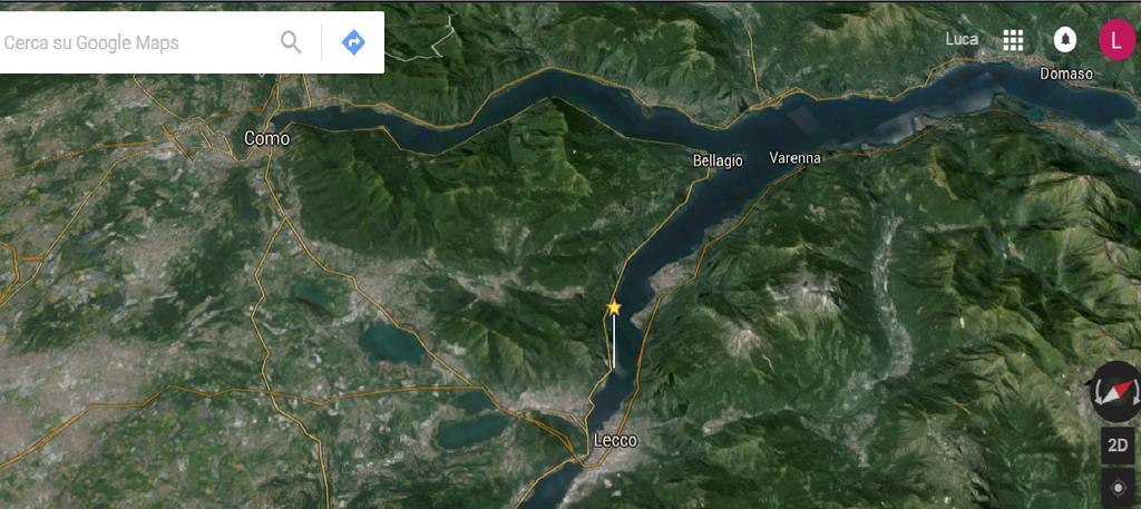 L For Lake Mandello del Lario Luaran gambar